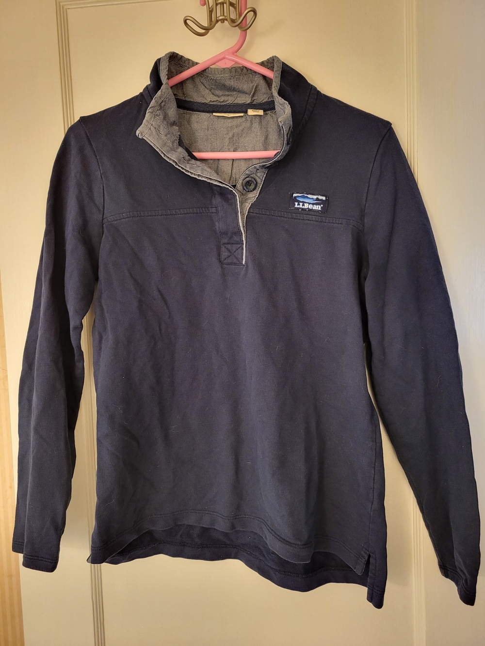 L.L.Bean Navy Lightweight Rugby